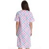 Dreamcrest Short Sleeve Seersucker Duster Housecoat Women Sleepwear - 3 of 3