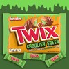 Twix Halloween Ghoulish Green Caramel Cookie Chocolate Bars Fun Size - 9.79oz - 2 of 4