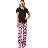 Sesame Street Women's Elmo Muppet Face Tossed Print Sleep Pajama Pants Pink - image 2 of 4