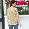 Anna-Kaci Women's Glitter Long Sleeve Open Front Sparkle Party Blazer Jacket - 2 of 4