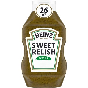 Heinz Sweet Relish, 26 fl oz Bottle, Pack of 4 - 1 of 1