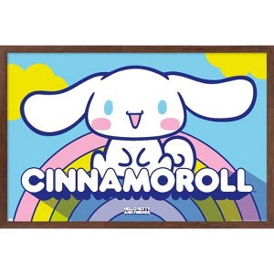 Trends International Hello Kitty - Cinnamoroll Framed Wall Poster Prints - 1 of 4