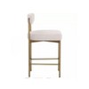 Sunpan Seneca Counter Stool in Antique Brass-Danny Ivory - 3 of 4