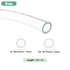Unique Bargains Clear Plastic Tube PVC Flexible Low Pressure Industrial Tubing 1 Pc - 3 of 4