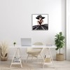 Stupell Industries High End Fashion Glam Pose Luxurious Black Dress Framed Giclee Art - 2 of 4
