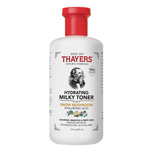 Thayers Remedies Milky Hydrating Face Toner With Snow And Hyaluronic - 12 Oz : Target