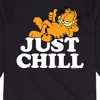 Boys' - Garfield - Just Chill Long Sleeve Graphic T-Shirt - 2 of 4