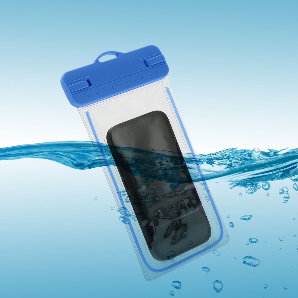 Unique Bargains Luminous Mobile Waterproof Bag 4.92"x9.65" 2 Pcs - thumbnail 10