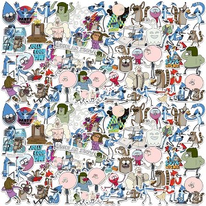 Regular Show 100ct Vinyl Large Deluxe Stickers Variety Pack - 1 of 4