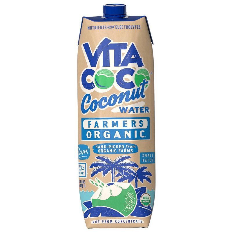 Vita Coco Organic Coconut Water  - 1L Carton, 1 of 2