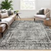Fulvari Washable Runner Rug,Non-Slip Boho Vintage Hallway Rug with Rubber Backing, Stain Resistant Distressed Carpet Runner for Kitchen - 4 of 4