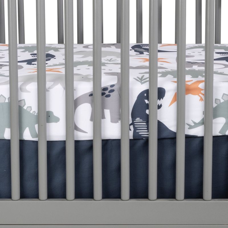 Trend Lab Prehistoric Dino's Baby Nursery Crib Bedding Set - 3pc, 6 of 8