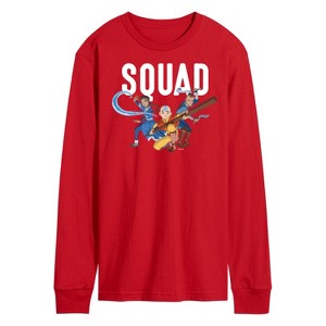 Men's - Avatar: The Last Airbender - Trio Squad Long Sleeve Graphic T-Shirt - 1 of 4