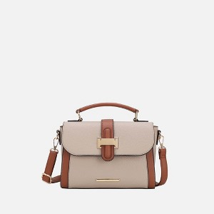 Satchel Shoulder Bag, Willa Color-Block Convertible Top-Handle