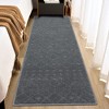Area Rug Moroccan Geometric Rug Shag Rug High-Low Pile Indoor Carpet - 3 of 4