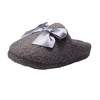 Jessica Simpson Girl's Slip-On Faux Shearling Clog Slippers with Satin Bow - 2 of 4