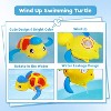 Bath Toys for Toddlers 1-5 Years Old Pool Toys for Kids,Baby Funny Swimming Turtle Bath Toy,Cute Floating Bathtub Water Toys,Gift for Child Boys Girls - 2 of 4