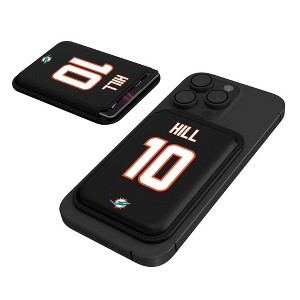 Keyscaper NFL Miami Dolphins Players Game Tactic Black Magnetic Credit Card Wallet - 1 of 3