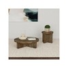 Coaster,Kinkaid Round Solid Mango Wood Coffee Table - 2 of 4