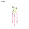 Unique Bargains Fake Wisteria Hanging Flower Artificial Flowers for Home Party Decoration - 2 of 4