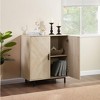COMHOMA Modern Storage Cabinet with 2 Doors, Accent Cabinet for Living Room, Dining Room, Entryway - 3 of 4