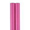 JAM PAPER Fuchsia Matte Gift Wrapping Paper Roll - 2pk of 25 sq ft - 2 of 4