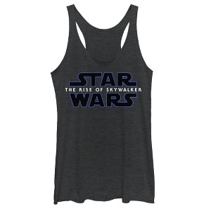 Women's Star Wars: The Rise of Skywalker Classic Logo Racerback Tank Top - 1 of 3