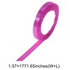 Unique Bargains Ribbons for Crafts Satin Smooth Edges Polyester 866.14"x0.39" 1 Pcs - 3 of 4