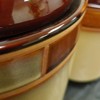 Casa Estebana 3 Piece Stoneware Storage Canister Container Jar Set - 3 of 4