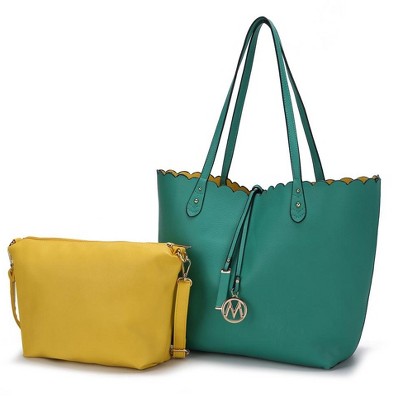 teal yellow