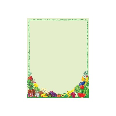 Great Papers! Healthy Eats Everyday Letterhead Multicolor 80/Pack (2019044)