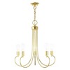 Livex Lighting Bari 5 - Light Chandelier in  Polished Brass - 2 of 4