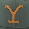 Yellowstone Logo Olive Elite Flex Trucker Hat - 3 of 4
