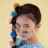 Meri Meri Gingham & Big Pompom Hair Clips (Pack of 6) - 4 of 4
