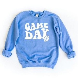 Simply Sage Market Women's Graphic Sweatshirt Game Day Football - 1 of 2