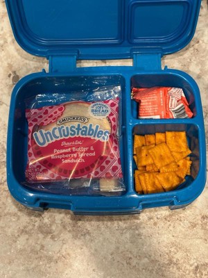 Smucker's Uncrustables Frozen Peanut Butter & Raspberry Spread Sandwich ...