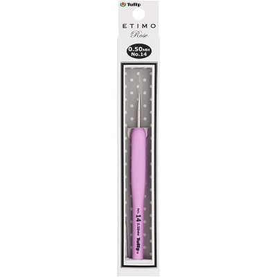 Tulip Etimo Rose Steel Crochet Hook-Size 14/.5mm