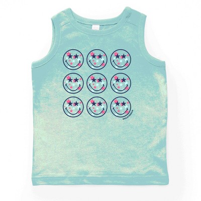 The Juniper Shop SmileyWorld Patriotic Stars Stacked Youth Tank Top
