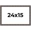 PosterPalooza | Deco Black Picture Frame - UV Acrylic, Backing Board, Hanging Hardware Included - 2 of 4