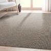 Well Woven Well-Jute Flatweave Airedale Crossweave Area Rug Grey & Beige - 2 of 4