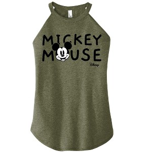 Women's - Disney - Mickey & Friends Graphic High Neck Tank - 1 of 3