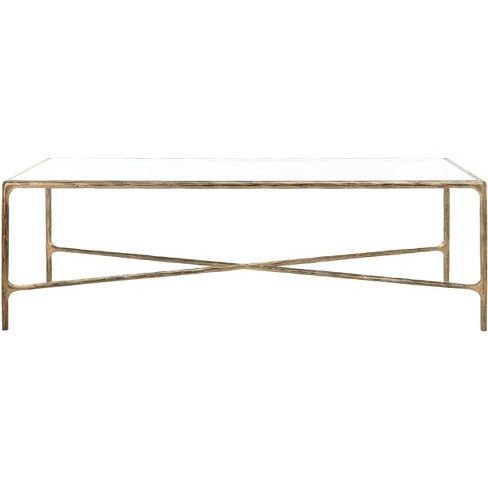 Brass coffee store table target