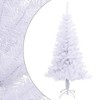 Aghana Digitals 150cm White Artificial Christmas Tree with 380 Snowy Branches, PVC Material & - 2 of 4