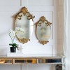 Vynxaria 15 in. Wx26 in. H Decorative Oval Wall Mirror, Accent Mirror for Living Room, Entryway, Bedroom, Office - 2 of 4