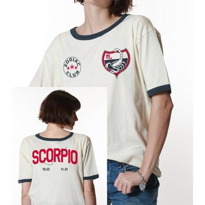 Women's Zodiac Ringer Tee - Girl Dangerous