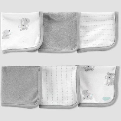 Baby Koala Washcloth Set - Just One You® made by carter's White/Gray