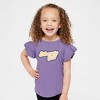 The Juniper Shop Summer Girl Retro Toddler Flutter Sleeve Tee - 2 of 2