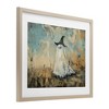 Stupell Industries Halloween Witch Hat Ghostie Framed Print Under Glass Art, Brown, 16" x 13" - 2 of 4