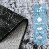 Soft Modern Area Rug - Stain-Resistant, Non-Slip Indoor Carpet for Living Room or Office - 3 of 4