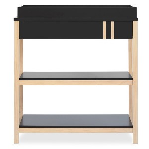 Dream On Me Soho Changing Table In Matte Black Vintage, Crafted with Sustainable New Zealand Pinewood - 1 of 4